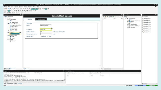 Modbus Device Configuration - Step 2
